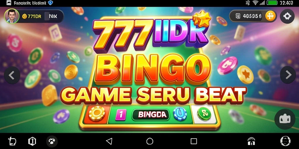 Tampilan menarik gameplay Bingo di 777IDR.