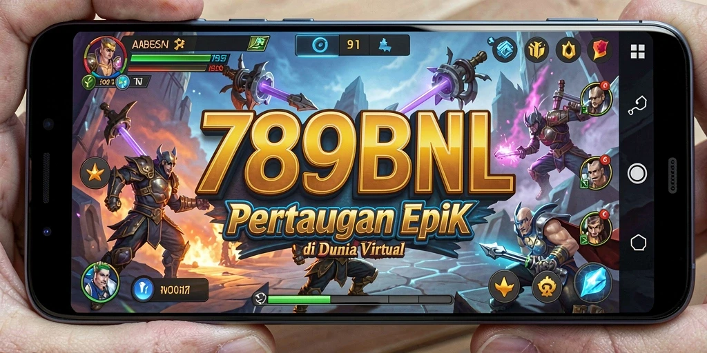 Screenshot 789BNL menampilkan pertarungan seru antar karakter.