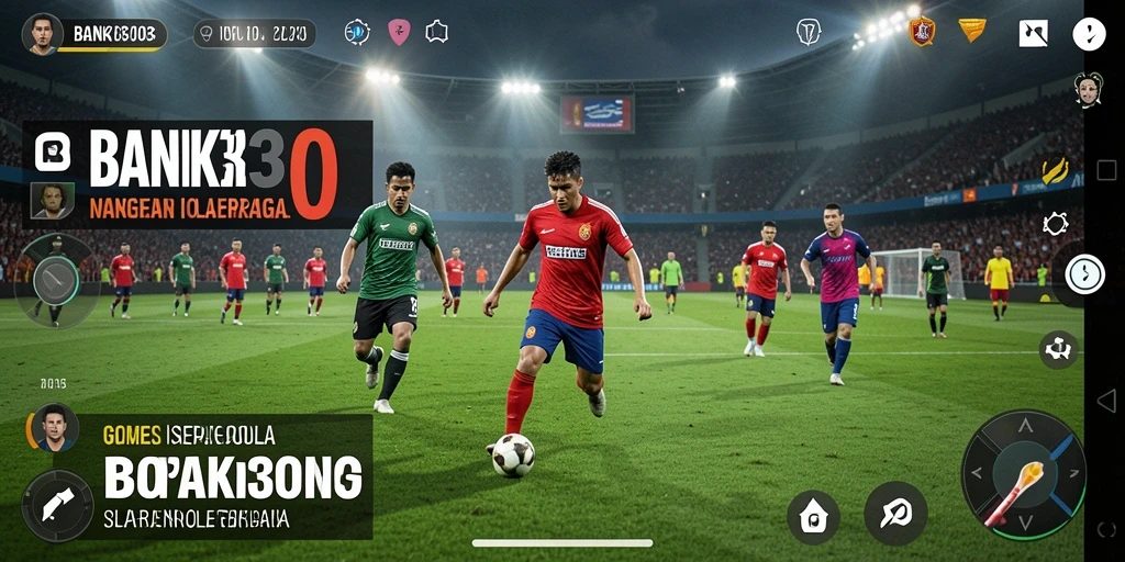 Tampilan gameplay menarik dari BANK303 saat pertandingan berlangsung.