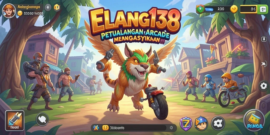 Cuplikan gameplay penuh aksi dari ELANG138 yang mendebarkan.